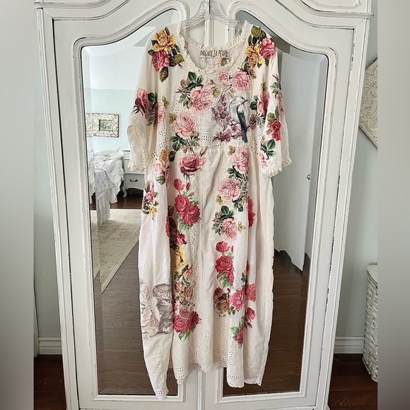 Magnolia Pearl Eyelet Appliqué Coronado Dress - Picture 9 of 11